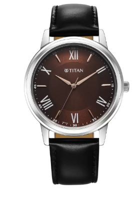 Buy Titan Karishma Black Leather Watch For Men 1899SL02 Online at Best Price In Bangladesh