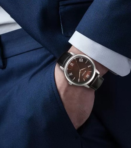 Buy Titan Karishma Black Leather Watch For Men 1899SL02 Online at Best Price In Bangladesh