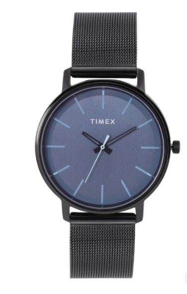 Buy TIMEX Blue Dial Black Bracelet Straps Watch for Men TWTG80SMU13 at Best Price In Bangladesh