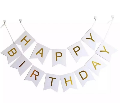 Picture of Happy birthday card banner
