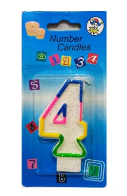 Picture of Number candle/birthday number candle