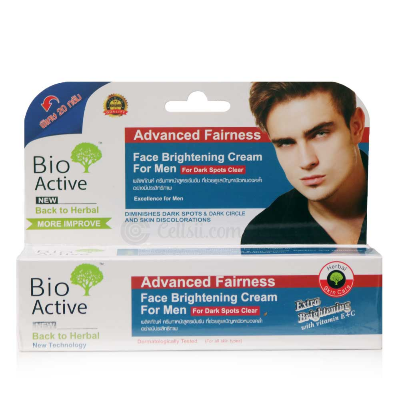 Bio Active Advanced Fairness  Face Brithtening Cream for Men -50g