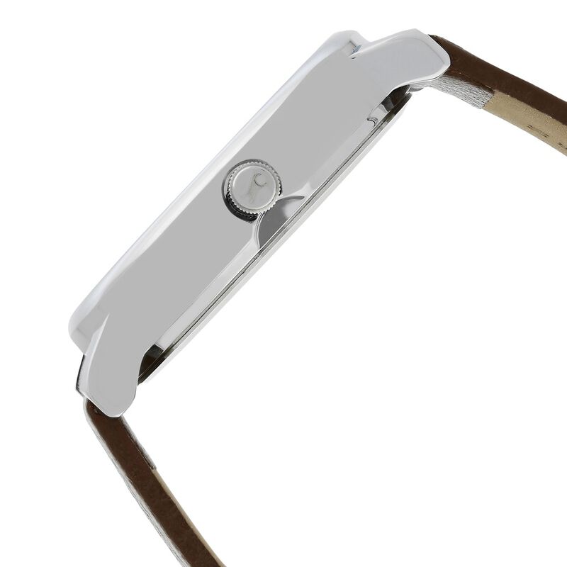 Buy Fastrack Fundamentals Grey Dial Leather Strap Watch 38052SL03 at Best Price In Bangladesh