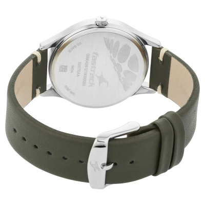 Buy Fastrack Tripster Green Dial Leather Strap Watch for Guys 3237SL02  at Best Price In Bangladesh