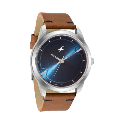 Buy Fastrack 3308SL01 Stunners Quartz Analog Blue dial Leather Strap Watch at Best Price In Bangladesh