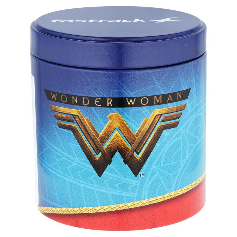 Buy Fastrack Wonder Woman Silver Dial Leather Strap Watch for Girls 6244QL02 at Best Price In Bangladesh