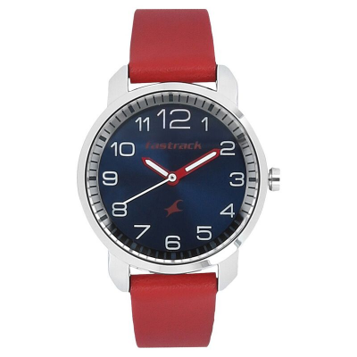 Buy Fastrack Blue Dial Leather Strap Watch for Girls 6111SL02 at Best Price In Bangladesh