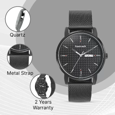 Buy Fastrack FK Exclusive Analog Chain Watch For Men 3294NM01 at Best Price In Bangladesh