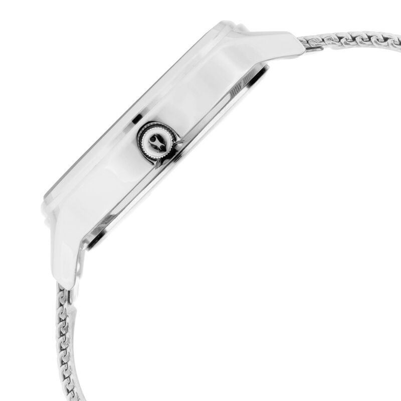 Buy Fastrack 6207SM01 Ruffles Quartz Analog with Day and Date Pink Dial Stainless Steel Strap at Best Price In Bangladesh