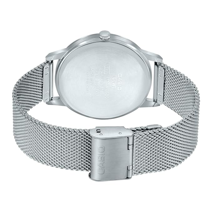 Buy Casio MTP-E600M-9B Multi Color Shade Stainless Steel Men’s Watch at Best Price In Bangladesh