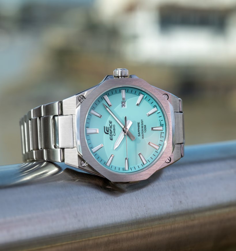 Buy Casio Edifice EFR-S108D-2B Spphire Tiffany Watch for Men at Best Price In Bangladesh