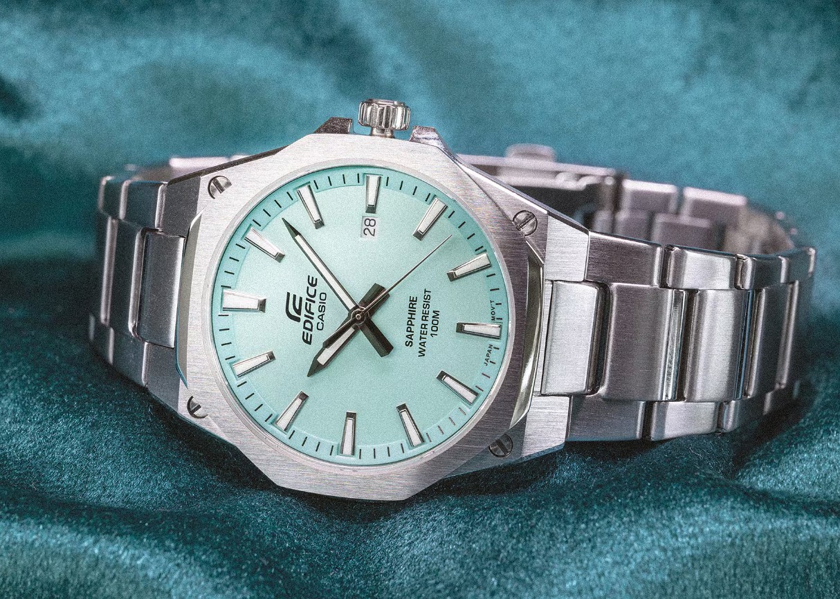 Buy Casio Edifice EFR-S108D-2B Spphire Tiffany Watch for Men at Best Price In Bangladesh