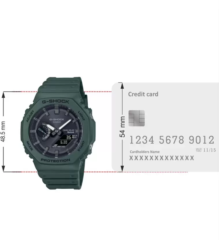 Buy Casio G-Shock GA-B2100-3ADR Blutooth Connect Solar Powered Watch at Best Price In Bangladesh