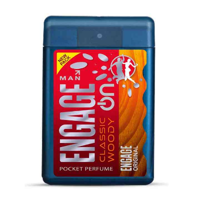 Engage ON Classic Woody Pocket Perfume For Men 18ML