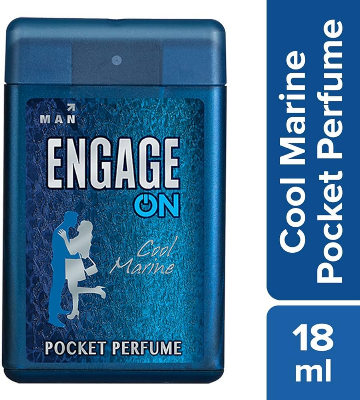 Engage ON Cool Marine Pocket Perfume For Men 18ML