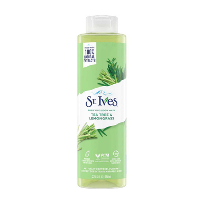 St. Ives Purifying Body Wash With Tea Tree & Lemongrass 650ML