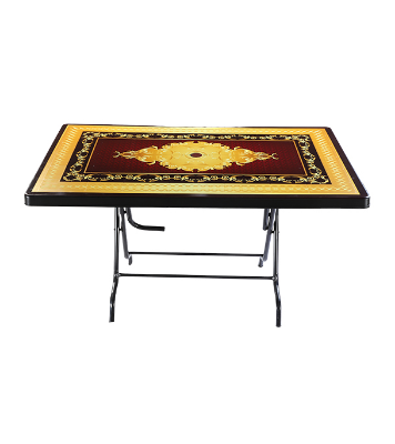 Buy 6 Seated Square Table Print Black S/L-Radiant-TEL at Best Price In Bangladesh
