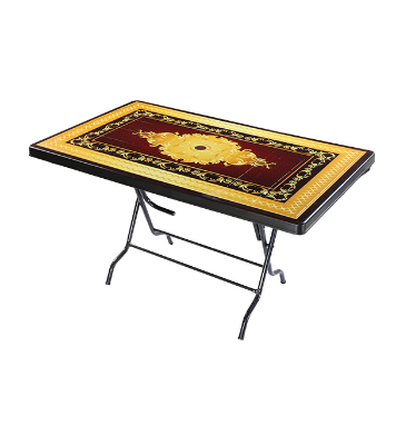 Buy 6 Seated Square Table Print Black S/L-Radiant-TEL at Best Price In Bangladesh