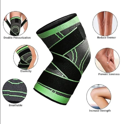 Buy NuCamper Knee Brace for Arthritis Pain,Adjustable Compression Sleeve for Men Women Pain Relief，Knee Support Brace for Injury Recovery, Meniscus Tear,Runing,Sports,Workout Online in Bangladesh at Best Pri