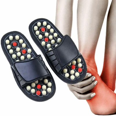 Buy Acupressure Massage Slippers Shoes Sandals Mat for Relief Plantar Fasciitis Heel Arch Arthritis Neuropathy Pain house slippers Online in Bangladesh