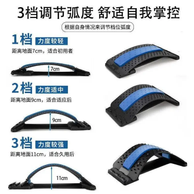Buy"Back Stretcher for Lower Back Pain Relief, Multi-Level Lumbar Support Stretcher Spinal Back Massager, Back Muscle Pain Relief Spine Cracker for Sciatica, Herniated Disc, Scoliosis, Spinal Stenosis"Online in Bangladesh at Best Prices 