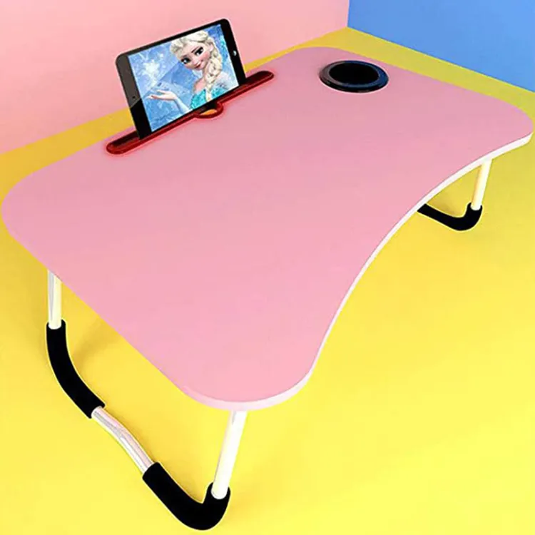 Buy Adjustable Folding Dormitory Lap Desk Portable Bed Laptop Table for Couch and Sofa, Breakfast Tray, Notebook Stand Reading Holder  at Best Price In Bangladesh