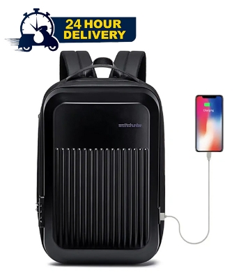 Picture of Arctic Hunter I-case Expandable Laptop Backpack Business Travel Hard Case TSA Lock USB (15.6") B 00487