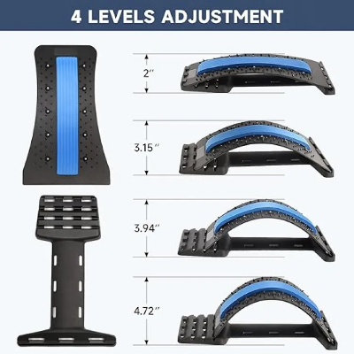 Buy Lower Lumbar Massage Support and Upper Back Pain Relief Relax Spine Pain Relief Online in Bangladesh