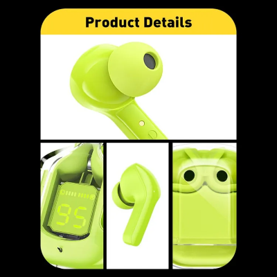 Buy Wireless Earbuds, Bluetooth Headphones with Noise Cancellation, In-ear Earbuds, with Touch Control , Built-in Microphone, LED Digital Display and Charging Case at Best Price In Bangladesh