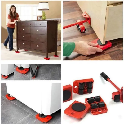 Buy 5Pcs Furniture Moving Hand Tool set Furniture Lifter Mover for Sofa Bed Cabinet Wheel Bar + Mover Roller Transport Online in Bangladesh at Best Prices in Bangladesh