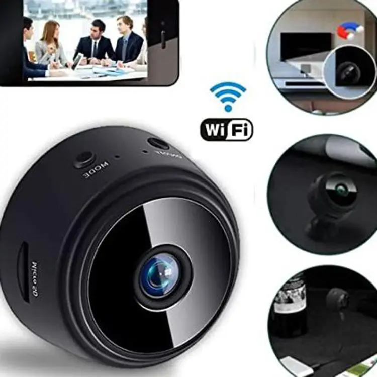 Buy   A9 WiFi Camera - Full 1080P HD, Small, Night Vision  Online at Best Price In Bangladesh