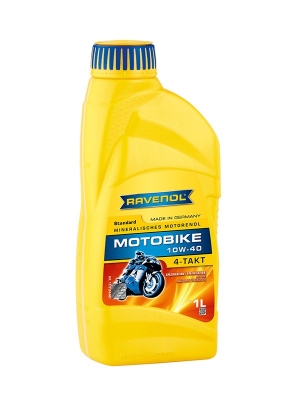 Picture of RAVENOL MOTOBIKE 4-T STANDARD SAE 10W-40-Mineral-1L