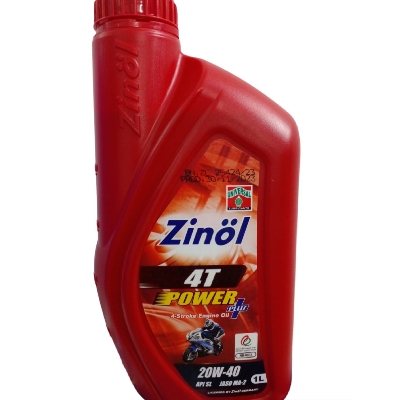 Picture of Zinol Mineral 20W40 1L for Motorbike Made in U.A.E