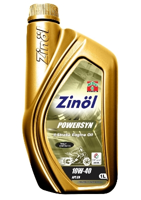 Picture of Zinol Power Plus 10W40 Fully Synthetic 1L for Motorbike Made in U.A.E