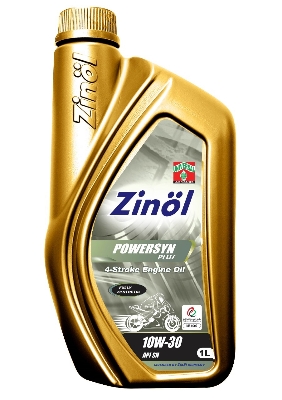 Picture of Zinol Power Plus 10W30 Fully Synthetic 1L for Motorbike Made in U.A.E