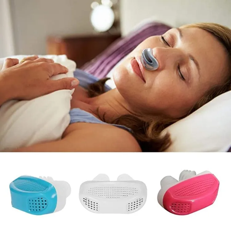 Buy"Big Saving 2 in 1 Anti Snoring and Air Purifier Nose Clip for Prevent snoring And Relax Sleep - Set of 1" Online in Bangladesh
