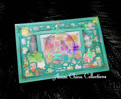 Picture of 6 পিস ওয়াশি টেপ, 8 পিস স্টিকার এবং 1 পিস এক বাক্সে কাটারছুরি