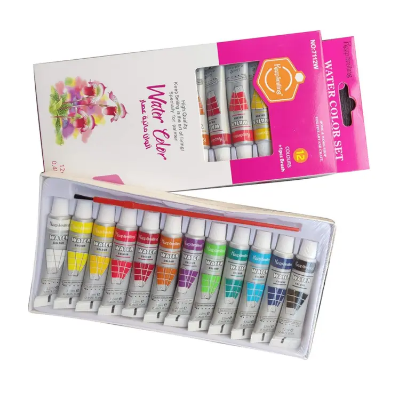 Picture of বিভিন্ন রঙের হাসির জল রঙের সেট 12 পিস (নাল) ।