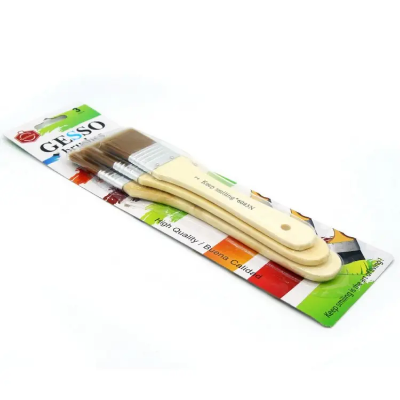 Picture of Gesso পেইন্ট ব্রাশ 6085n 3 পিস সেট কিপসমিলিং