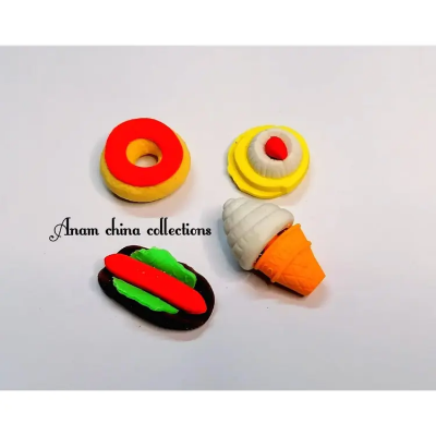 Picture of বাচ্চাদের ফাস্ট ফুড ইরেজার 4 পিস