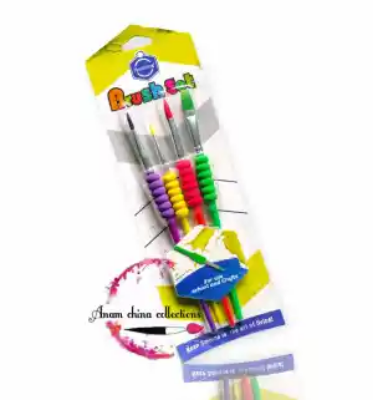 Picture of হাসির সফট গ্রিপ পেইন্ট ব্রাশ সেট 4 পিস রাখুন