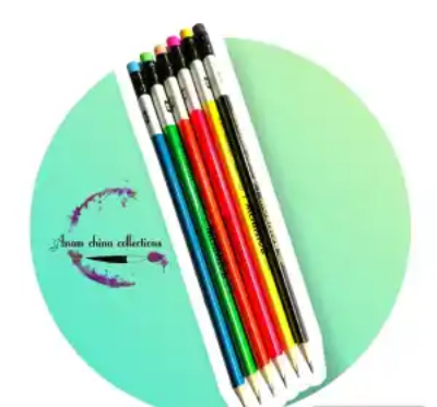 Picture of গুয়াংবো নিয়ন 2b পেন্সিল 6 পিস/কালো