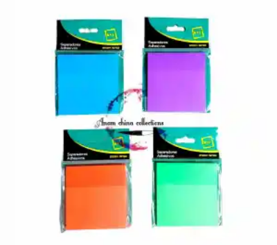 Picture of স্বচ্ছ স্টিকি নোট প্যাড 3x3 জলরোধী স্ব-আঠালো (প্যাড প্রতি 50 টি শীট)