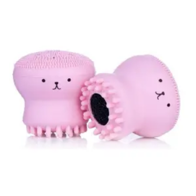 Buy Silicone Facial Cleaning Brush For Limpiador Facial Octopus Shape Deep Pore Exfoliating Cleansing Face Brushes Skin Care at Best Price In Bangladesh