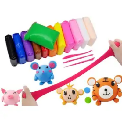 Picture of মেঘ 9 diy সুপার লাইট মডেলিং এয়ার ড্রাই ম্যাজিক ক্লে বাচ্চাদের জন্য নন টক্সিক ডো প্লাস্টিকের সরঞ্জাম সহ খেলা (12 টি রঙ)