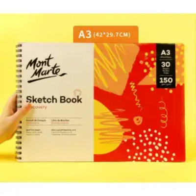 Picture of মন্ট মার্টের স্কেচবুক 150gsm a3/a4/a5 30 শীট