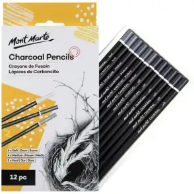 Picture of মন্ট মার্ট সিগনেচার চারকোল পেন্সিল 12 পিস