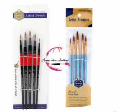 Picture of Keepsmiling আর্টিস্টদের গোল ব্রাশ 1 প্যাকেটে 5 পিস (যেকোনো সেটে পাঠিয়ে দিন)