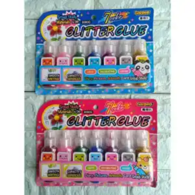 Picture of ক্র্যাফট, diy, আর্ট গ্লিটার গ্লু 1 সেট বিভিন্ন রঙের