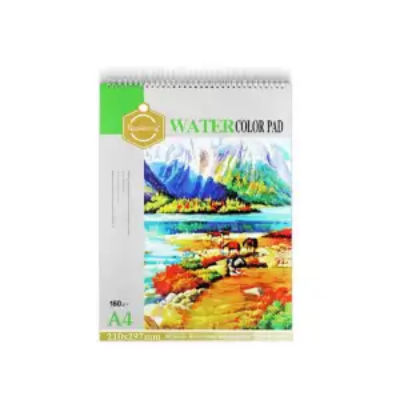 Picture of Keepsmiling জল রং প্যাড 160gsm 24 শীট a4 এবং a5 আকার উপলব্ধ